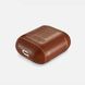 Чехол iCarer Vintage Leather Airpods Protective Case with LED Indicator Hole - Brown, цена | Фото 4