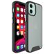 Матовый прозрачный противоударный чехол STR Space Case for iPhone 11 Pro Max - Black, цена | Фото 3