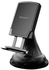 Авто держатель Macally магнитный универсальный для смартфонов с креплением на поверхность, черный (MGRIPMAG), цена | Фото