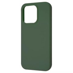 Чохол WAVE Full Silicone Cover iPhone 15 - Pine Green