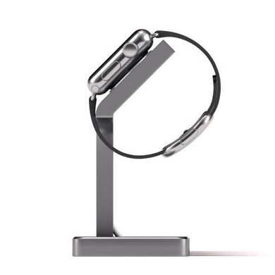 Док-станція Satechi Aluminum Apple Watch Charging Stand Space Gray (ST-AWSM), ціна | Фото