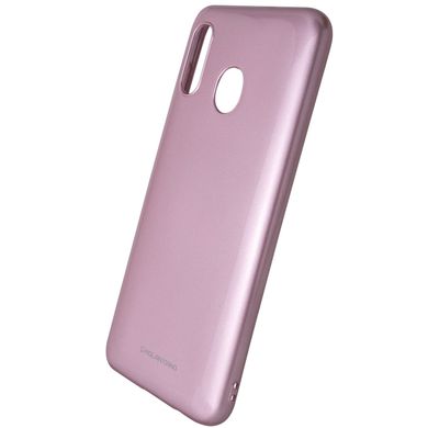 TPU чехол Molan Cano Glossy для Samsung Galaxy A20 / A30 - Малиновый, цена | Фото