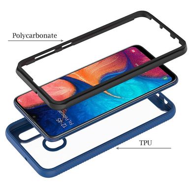 Протиударний чохол Full-body Bumper Case для Samsung Galaxy A20 / A30 - Синій, ціна | Фото