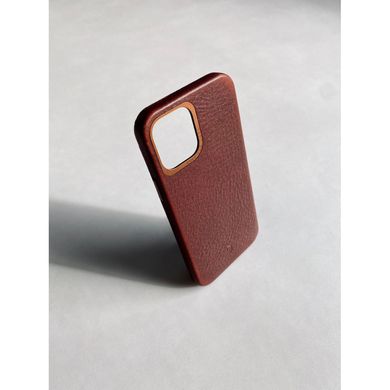 Кожаный чехол-накладка Decoded Back Cover для iPhone 12 Pro Max из итальянской кожи - Brown (D20IPO67BC2CBN), цена | Фото
