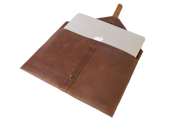 Кожаный чехол ручной работы для MacBook - Желтый (03014), цена | Фото
