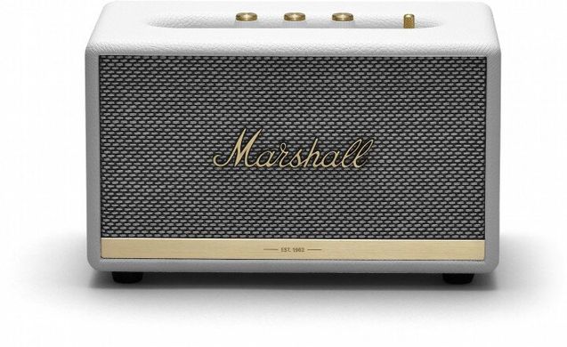 Акустика Marshall Loudest Speaker Woburn II Bluetooth White (1001905), цена | Фото