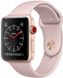 Apple Watch Series 3 (GPS + LTE) 42mm Gold Aluminium Case with Pink Sand Sport Band, ціна | Фото 1