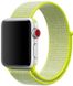Нейлоновый ремешок STR Sport Loop Band for Apple Watch 42/44/45 mm (Series SE/7/6/5/4/3/2/1) - Sunshine, цена | Фото 4