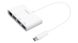 Адаптер Macally USB-C to USB-A Hub with Ethernet Adapter (UCHUB3GB), ціна | Фото 1