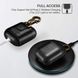 Чехол iCarer Vintage Series Real Leather Airpods Case With The Metal Hook with LED Indicator Hole - Brown, цена | Фото 2