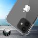 Силиконовый противоударный чехол MIC WXD силикон 0.8 mm для iPhone 15 Pro Max - Clear