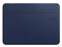 Кожаный чехол-папка WIWU Skin Pro 2 for MacBook Air 15 (2023) - Blue