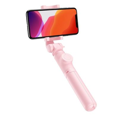 Монопод Baseus Fully Folding Lovely Bluetooth Folding Bracket - Pink (SUDYZP-E04), ціна | Фото