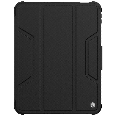 Протиударний чохол із захистом для камери Nillkin Bumper Leather Case Pro for iPad 10th Gen 10.9 (2022) - Black, ціна | Фото