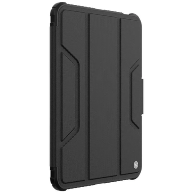 Протиударний чохол із захистом для камери Nillkin Bumper Leather Case Pro for iPad 10th Gen 10.9 (2022) - Black, ціна | Фото