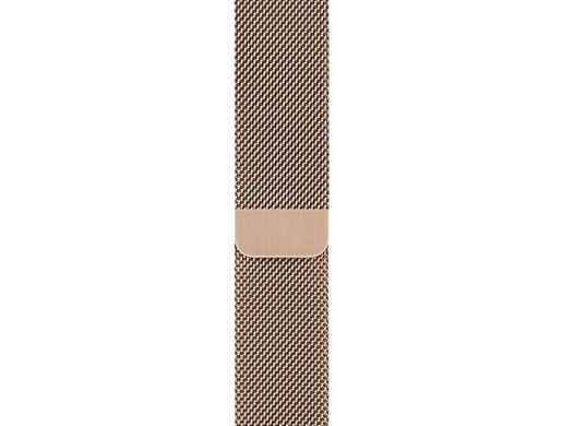Apple Watch Series 4 (GPS+Cellular) 40mm Gold Stainless Steel Case With Gold Milanese Loop (MTUT2), цена | Фото