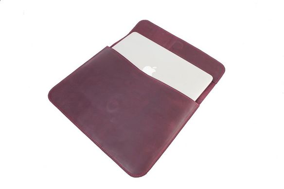 Шкіряний чохол Handmade Sleeve для MacBook 12/Air/Pro/Pro 2016 - жовтий (03003), ціна | Фото