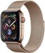 Apple Watch Series 4 (GPS+Cellular) 40mm Gold Stainless Steel Case With Gold Milanese Loop (MTUT2), цена | Фото 1
