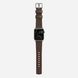 Ремешок Nomad Modern Strap Silver/Brown for Apple Watch 45mm/44mm/42mm (Series SE/7/6/5/4/3/2/1) (NM1A4RSM00), цена | Фото 3
