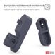 Силиконовая подставка AHASTYLE Silicone Stand 3 in 1 for Apple Watch, AirPods and iPhone - Navy Blue (AHA-01280-NBL), цена | Фото 3