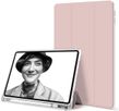 Силиконовый чехол-книжка с держателем для стилуса STR Air Protection Case for iPad Pro 11 (2018 | 2020 | 2021 | 2022) - Pink