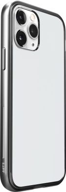 Противоударный чехол LAUT EXOFRAME для iPhone 12 Pro Max (6.7") - Серебряный, цена | Фото