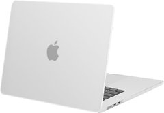 Пластиковый матовый чехол-накладка STR Matte Hard Shell Case for MacBook Air 15 (2023) A2941 - Frost