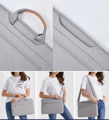 Сумка WIWU Pioneer Handbag for MacBook 13.3 inch - Gray, цена | Фото