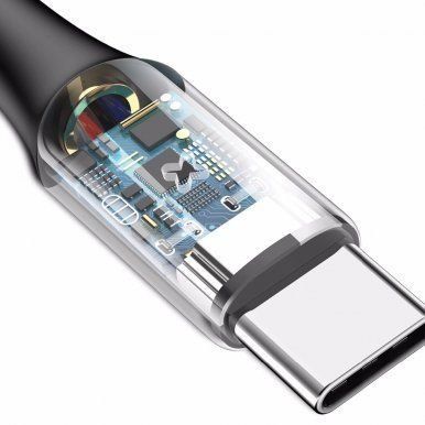 Кабель Baseus X-shaped USB to Lightning Cable 1m 2.4A - Silver (CALXD-B01), ціна | Фото