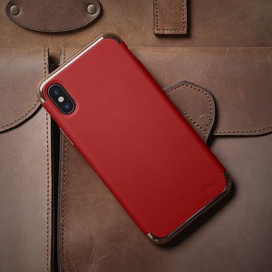Elago Empire Case Chrome Rose Gold/Red for iPhone X (ES8EM-RGDRD), ціна | Фото
