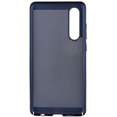 Ультратонкий дихаючий Чохол Grid case для Huawei P30 - Темно-Синій, ціна | Фото