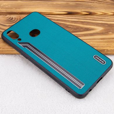 TPU чехол SHENGO Textile series для Samsung Galaxy A10s - Синий, цена | Фото