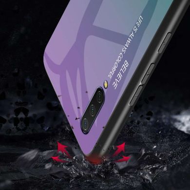 TPU+Glass чохол Gradient HELLO для Xiaomi Mi A3 (CC9e) - Фіолетовий, ціна | Фото
