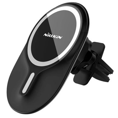 Автотримач с MagSafe Nillkin MagRoad Magnetic Car Mount (Clip) (тільки для iPhone 12 | 13 Series) - Black, ціна | Фото