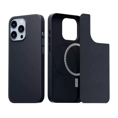 Ультратонкий чохол с MagSafe STR Slim Fit Case with MagSafe for iPhone 14 - Solid Black, ціна | Фото