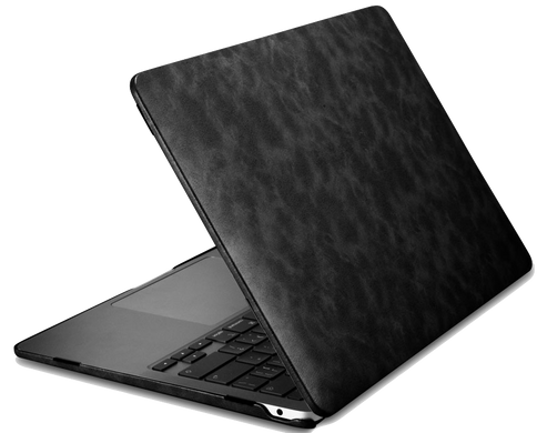 Шкіряний чохол-накладка iCarer Microfiber Slim Series for MacBook Air 15 (2023-2024) М2/М3 - Black