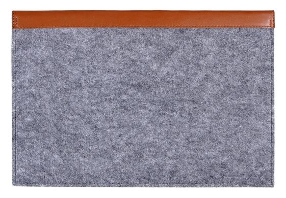 Чохол-конверт Gmakin для MacBook 12 - Brown (GM12-12), ціна | Фото