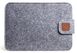 Войлочный чехол-конверт Gmakin для MacBook Pro 13 (2016-2022) | Air 13 (2018-2020) - Gray (GM55-13New), цена | Фото 2