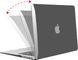 Пластиковий глянцевий чохол-накладка STR Crystal PC Hard Case for MacBook Air 13 (2012-2017) - Прозорий Чорний, ціна | Фото 4