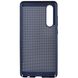 Ультратонкий дихаючий Чохол Grid case для Huawei P30 - Темно-Синій, ціна | Фото 2