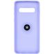 TPU чохол Summer ColorRing під магнітний тримач для Samsung Galaxy S10 - Салатовий, ціна | Фото 2
