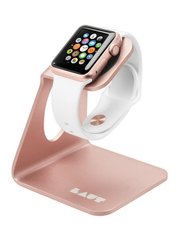 Подставка LAUT AW-Stand алюминиевая для любых Apple Watch часов 38/44 мм, серебряная (LAUT_AW_WS_SL), цена | Фото