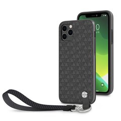 Moshi Altra Slim Case with Wrist Strap Shadow Black for iPhone 11 Pro (99MO117004), цена | Фото