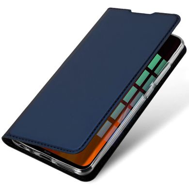 Чохол-книжка Dux Ducis із карманом для візиток для Xiaomi Redmi Note 8 - Синій, ціна | Фото