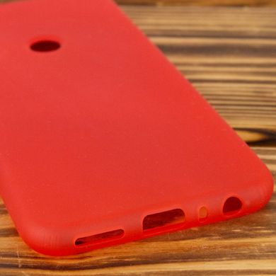 Силіконовий матовий напівпрозорий чохол для Xiaomi Redmi Note 8 - Червоний / Red, ціна | Фото