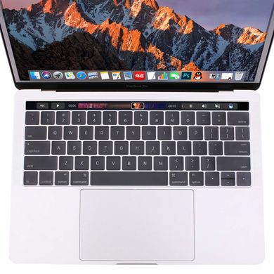 Накладка на клавиатуру STR для MacBook Pro 13/15 (2016-2019) - Прозрачная US (c TouchBar), цена | Фото