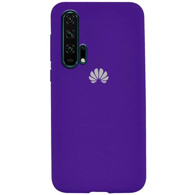 Чохол Silicone Cover Full Protective (AA) для Huawei Honor 20 Pro - Фіолетовий / Purple, ціна | Фото