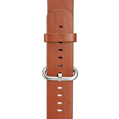 Кожаный ремешок STR Classic Buckle Band for Apple Watch 42/44 mm - Brown, цена | Фото