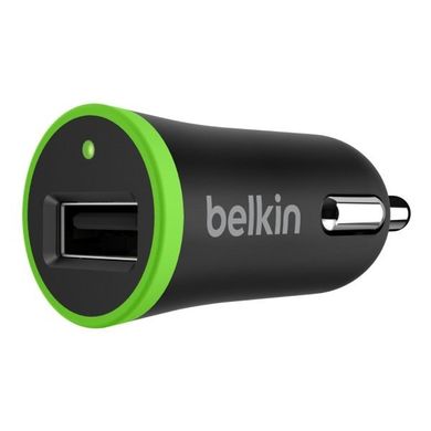 Автомобильная зарядка Belkin Car Charger (12W) USB 2.4A, black, цена | Фото