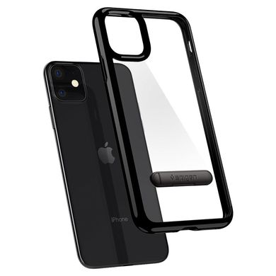 Чехол Spigen для iPhone 11 Ultra Hybrid S, Jet Black, цена | Фото